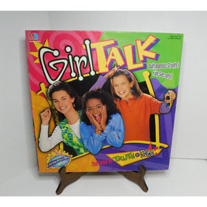 Vintage 1995 GIRL TALK Board Game of Truth or Dare Milton Bradley